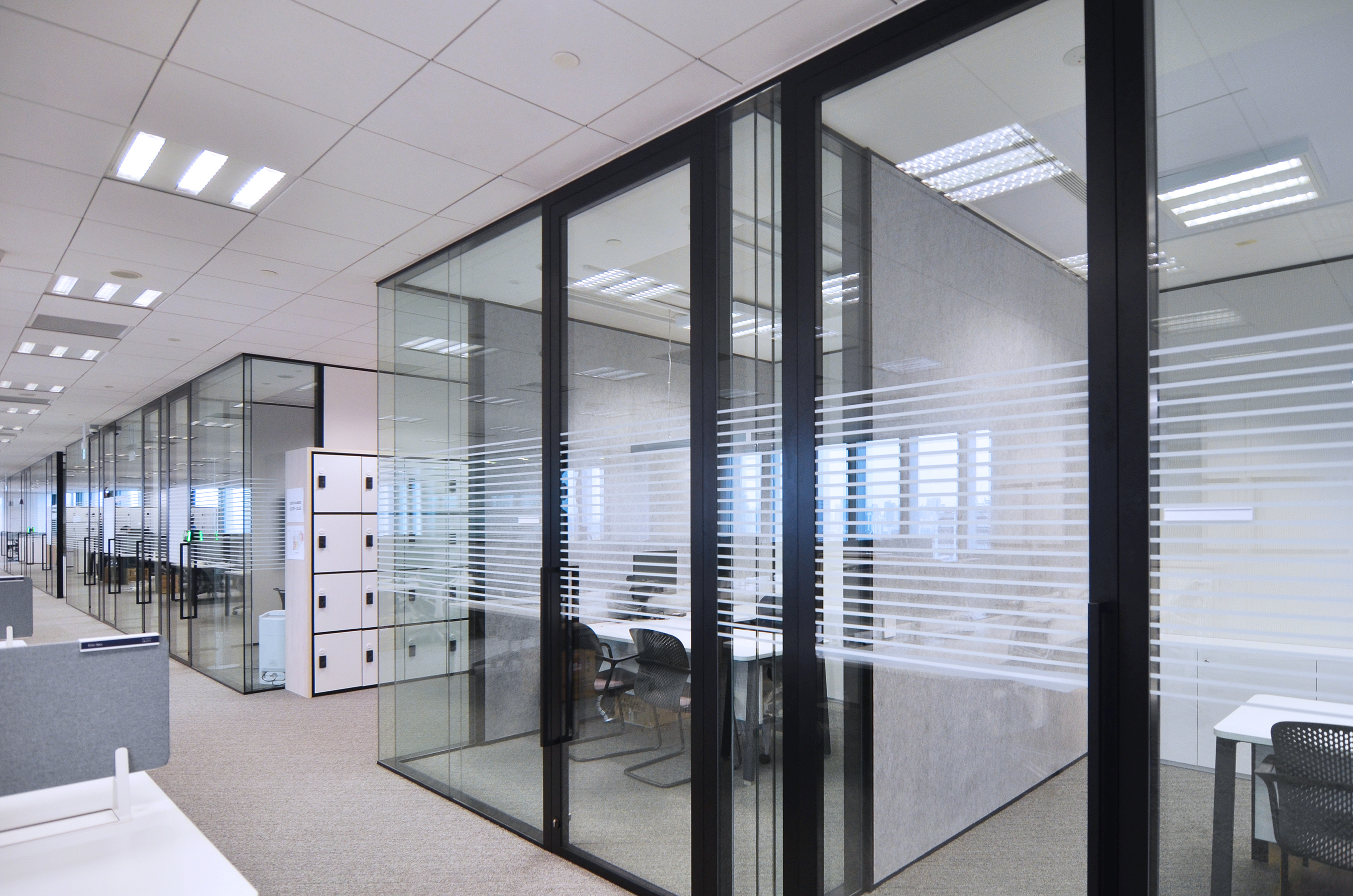 Glass Wall Partition